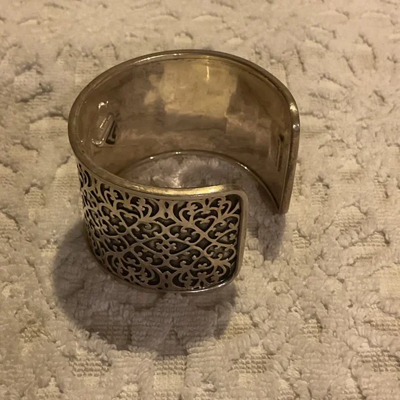 Silpada .925 Sterling Silver Filigree Bracelet (New) - Picture 2 of 5